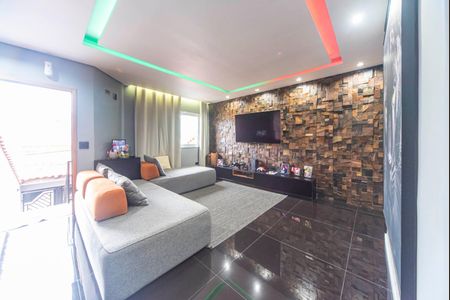 Sala de casa para alugar com 3 quartos, 182m² em Vila Guaraciaba, Santo André