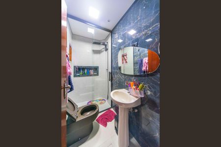 Banheiro de casa para alugar com 3 quartos, 182m² em Vila Guaraciaba, Santo André