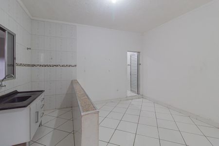 Sala/Cozinha de apartamento para alugar com 1 quarto, 45m² em Jardim Eliane, São Paulo