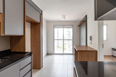 Sala de apartamento para alugar com 1 quarto, 28m² em Várzea da Barra Funda, São Paulo