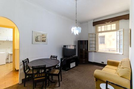 Sala de apartamento para alugar com 1 quarto, 62m² em República, São Paulo