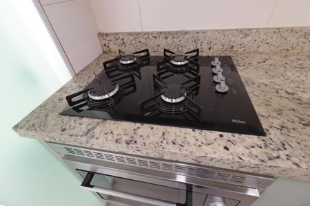 Apartamento para alugar com 63m², 2 quartos e 2 vagasCozinha - Cooktop