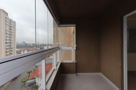 Varanda da Sala de apartamento para alugar com 2 quartos, 63m² em Santa Terezinha, Santo André