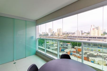 Varanda de apartamento à venda com 1 quarto, 44m² em Campo Belo, São Paulo