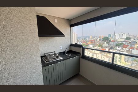 Sala de Jantar Varanda de apartamento para alugar com 2 quartos, 64m² em Parque das Nações, Santo André