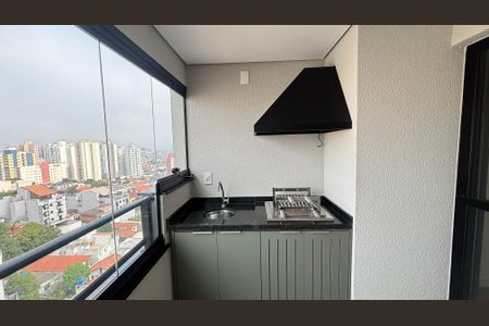 Sala - Sala de Jantar Varanda de apartamento para alugar com 2 quartos, 64m² em Parque das Nações, Santo André