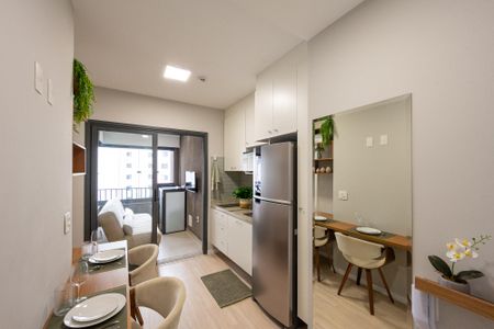 Sala de apartamento à venda com 1 quarto, 35m² em Vila Clementino, São Paulo