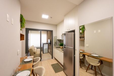 Sala de apartamento à venda com 1 quarto, 35m² em Vila Clementino, São Paulo