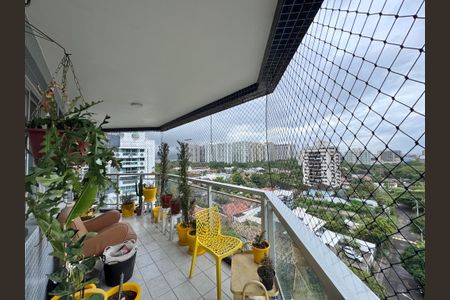 Varanda de apartamento à venda com 2 quartos, 75m² em Recreio dos Bandeirantes, Rio de Janeiro