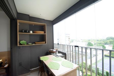 Studio à venda com 23m², 1 quarto e sem vaga Studio à venda com 23m², 1 quarto e sem vagavaranda quarto studio saleta