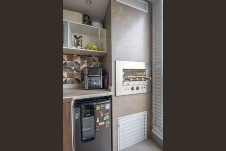 Sacada - Churrasqueira de apartamento à venda com 2 quartos, 56m² em Bela Vista, Osasco