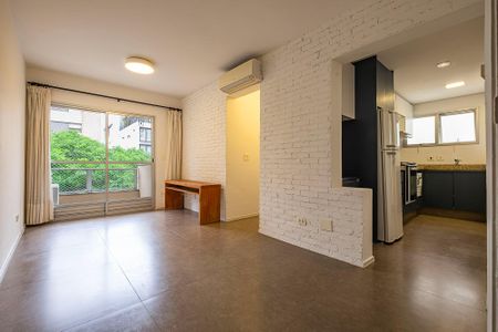 Sala/Cozinha de apartamento à venda com 1 quarto, 45m² em Pinheiros, São Paulo