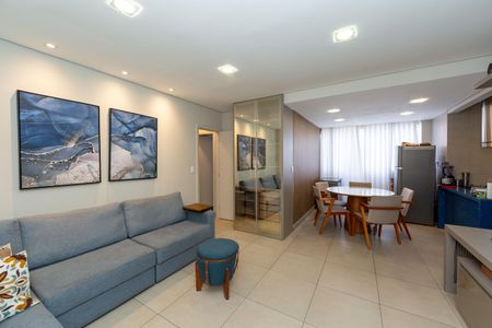 SALA de apartamento para alugar com 3 quartos, 91m² em Buritis, Belo Horizonte