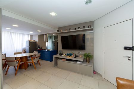 Sala de apartamento para alugar com 3 quartos, 91m² em Buritis, Belo Horizonte