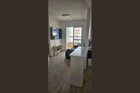Sala de apartamento para alugar com 2 quartos, 58m² em Guilhermina, Praia Grande