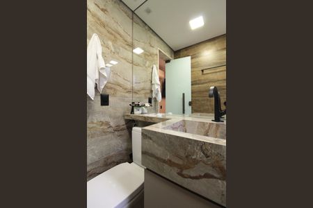 Apartamento à venda com 125m², 3 quartos e 2 vagasBanheiro da Suite