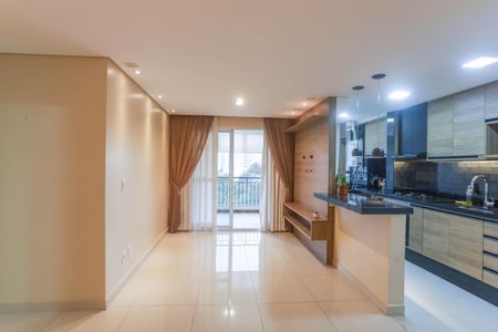 Sala  de apartamento para alugar com 2 quartos, 68m² em Centro, Diadema