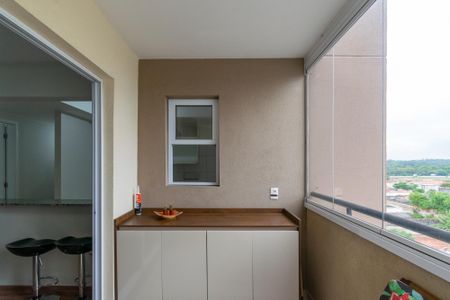 Varanda de apartamento à venda com 2 quartos, 54m² em Vila Guarani (zona Sul), São Paulo