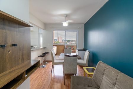 Sala  de apartamento à venda com 2 quartos, 54m² em Vila Guarani (zona Sul), São Paulo