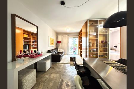 Sala de apartamento para alugar com 2 quartos, 62m² em Vila Nova Conceição, São Paulo