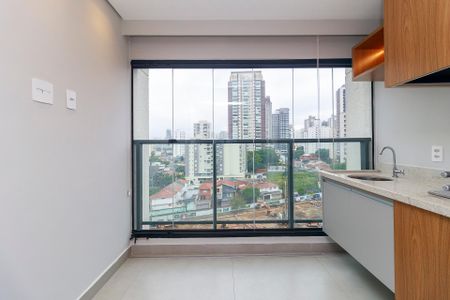 Sala - Varanda de apartamento para alugar com 2 quartos, 60m² em Jardim das Acacias, São Paulo