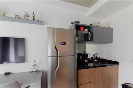 Cozinha de kitnet/studio à venda com 1 quarto, 28m² em Paraíso, São Paulo