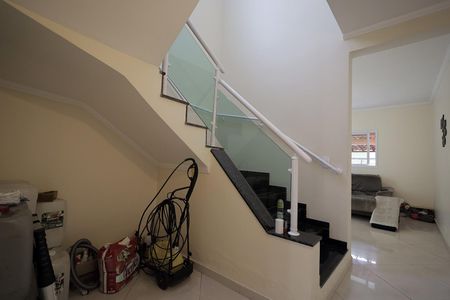 Escada de casa à venda com 3 quartos, 190m² em Parque João Ramalho, Santo André