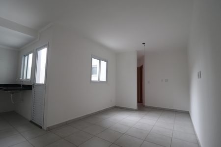 Sala de apartamento à venda com 2 quartos, 55m² em Vila Guiomar, Santo André