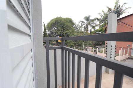 Varanda Quarto 1 suíte de apartamento à venda com 2 quartos, 55m² em Vila Guiomar, Santo André