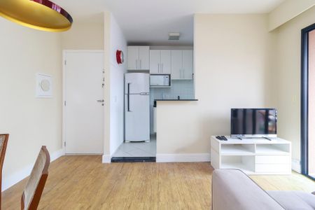 Sala de apartamento à venda com 1 quarto, 40m² em Chácara Santo Antônio (zona Sul), São Paulo