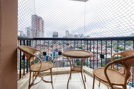 Sala - Varanda de apartamento à venda com 1 quarto, 40m² em Chácara Santo Antônio (zona Sul), São Paulo