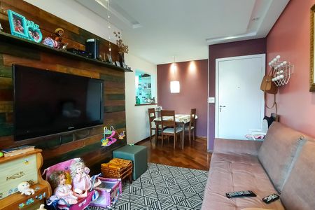 Sala de apartamento para alugar com 2 quartos, 66m² em Vila Lusitania, São Bernardo do Campo