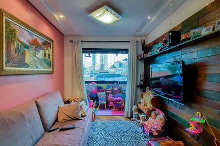 Sala de apartamento para alugar com 2 quartos, 66m² em Vila Lusitania, São Bernardo do Campo