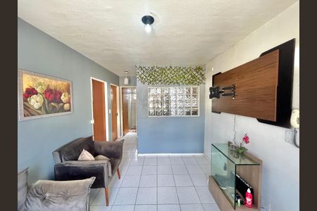 Sala de apartamento à venda com 2 quartos, 47m² em Canudos, Novo Hamburgo