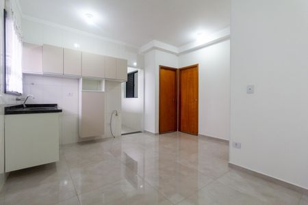 Sala e Cozinha de apartamento para alugar com 2 quartos, 42m² em Vila Matilde, São Paulo