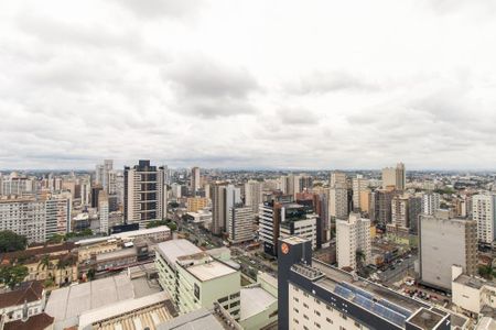 Vista da Varanda  de kitnet/studio para alugar com 1 quarto, 26m² em Centro, Curitiba