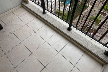 Varanda da Sala de apartamento para alugar com 2 quartos, 64m² em Marapé, Santos