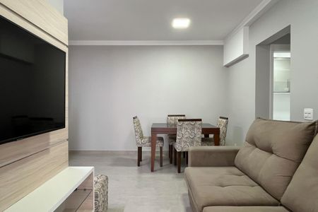 Sala de apartamento para alugar com 2 quartos, 64m² em Marapé, Santos