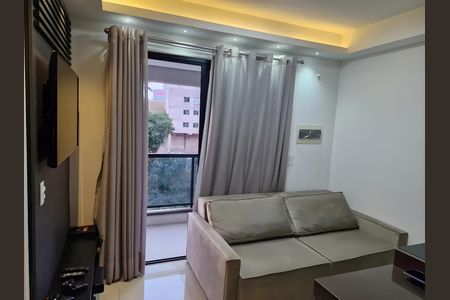 Sala de apartamento para alugar com 1 quarto, 38m² em Tamboré, Barueri
