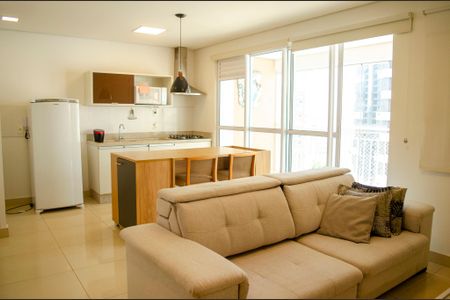 Sala de apartamento para alugar com 1 quarto, 53m² em Setor Bueno, Goiânia