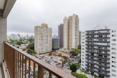 Varanda da Sala de apartamento para alugar com 1 quarto, 40m² em Vila Olímpia, São Paulo