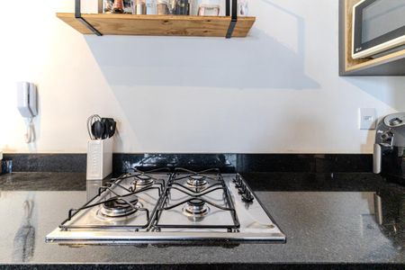 Cozinha de apartamento à venda com 1 quarto, 35m² em Campos Elíseos, São Paulo