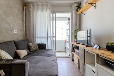 Sala de apartamento à venda com 1 quarto, 35m² em Campos Elíseos, São Paulo