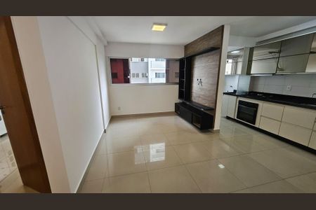 Sala de apartamento para alugar com 2 quartos, 54m² em Vila Rosa, Goiânia