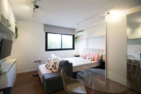 Suíte  de kitnet/studio para alugar com 1 quarto, 25m² em Indianópolis, São Paulo
