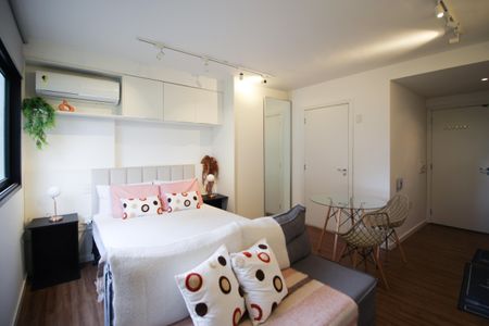 Suíte  de kitnet/studio para alugar com 1 quarto, 25m² em Indianópolis, São Paulo