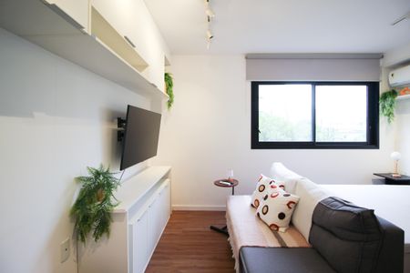 Suíte  de kitnet/studio para alugar com 1 quarto, 25m² em Indianópolis, São Paulo