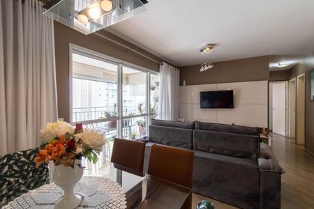 Sala de apartamento à venda com 3 quartos, 86m² em Vila Augusta, Guarulhos