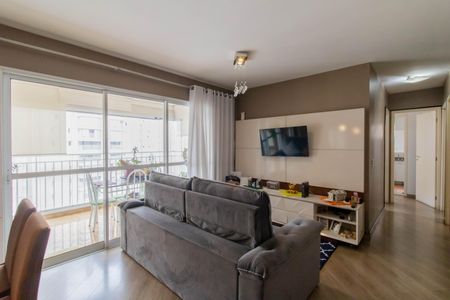 Sala de apartamento à venda com 3 quartos, 86m² em Vila Augusta, Guarulhos