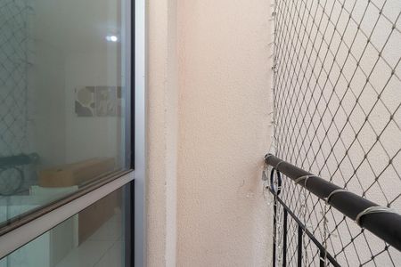 Varanda da Sala de apartamento para alugar com 2 quartos, 48m² em Vila Carmosina, São Paulo
